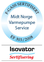 Isovator sertfisering trykk